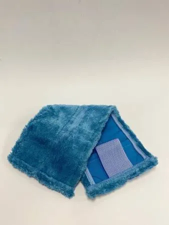 картинка МОП ACG плоский "Микрофибра" 40х13 см., карман+ушки, синий 