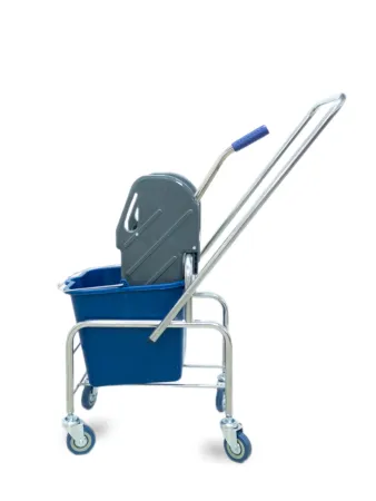 картинка Тележка уборочная ACG 1 х 20л с отжимом, база хром 