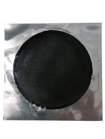 картинка Заплата (латка) камерная для холодной вулканизации, В060T, 60 мм, на фольге, 25 шт, Clipper 