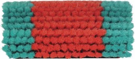 картинка Щётка для мойки фур и автобусов, с подачей воды, 28x15x9 см, мягкая, черная, VIKAN 