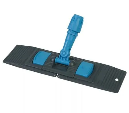 Держатель для мопа под карман 50 х13 см (серый + синий)