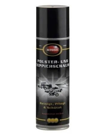 картинка автохимия для  Пенный очиститель велюра и ковровых покрытий Autosol Polsten- und Teppichschaum, 300 мл.
