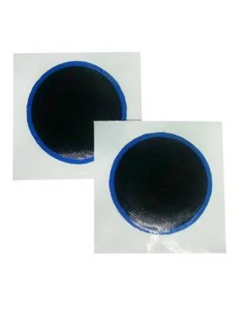 Заплата (латка) универсальная для ремонта камер, горячая и холодная вулканизация, B638, 38 мм, Clipper 50 штук в упаковке