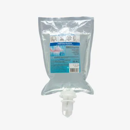 картинка Мыло жидкое пенное нейтральное картридж КЕМАН 1л S4