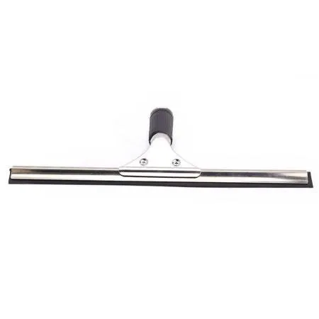 Сгон (сквидж) с резинкой + держатель для мойки окон 45 см