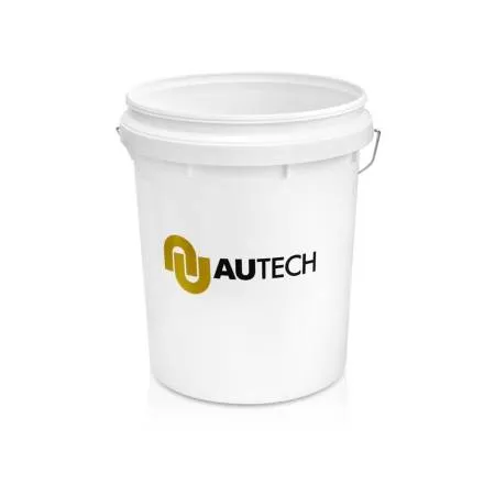 Ведро для мойки автомобиля с пескоотделителем белое (1-н паз), AuTech