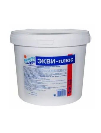 картинка Средство для повышения pH "ЭКВИ-плюс" порошок 5 кг 1/2 
