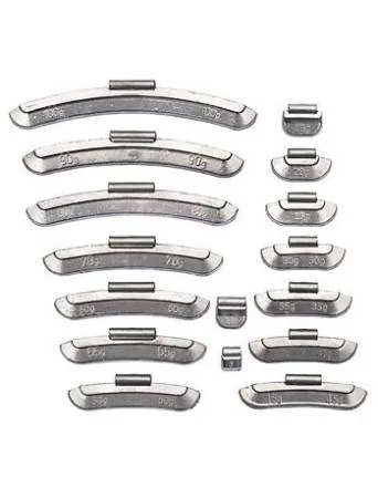 картинка Шиномонтажные набивные грузики для балансировки стальных дисков колёс 10 гр. 0210 Clipper 