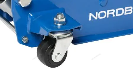 картинка Домкрат подкатной N32030, грузоподъемность 3 тонны, с резиновой насадкой, NORDBERG 