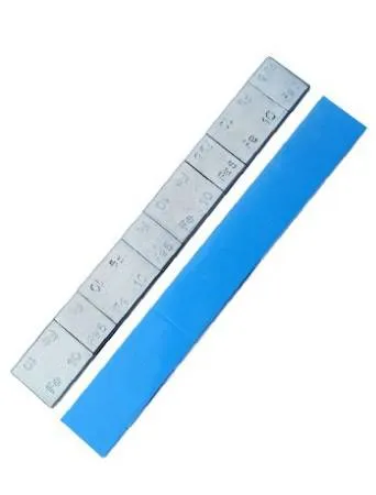0095 Fe 50 Clipper Грузики для балансировки колес, самоклеющиеся, оцинкованные 60 гр. (4х5 г + 4х10 гр.) синий скотч (уп. 50  шт.)