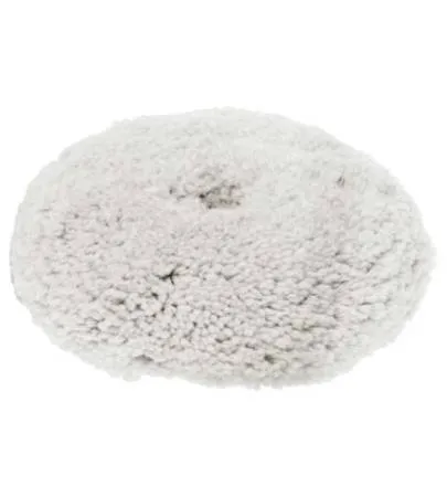 картинка полировальные Круг полировальный из крученой шерсти 180 мм, белый, Menzerna 1/1 из шерсти