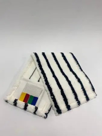 картинка МОП ACG плоский "Микрофибра" жесткий абразив 50 см., карман + ушки 