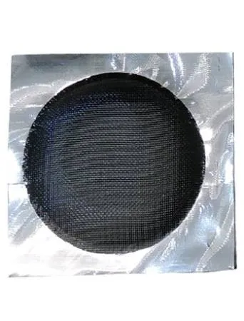 картинка Заплата (латка) камерная для холодной вулканизации, В045T, 45 мм, на фольге, 40 шт, Clipper 