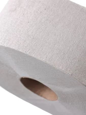 картинка Туалетная бумага "Эконом" в рулонах, высота рулона 9,5 см. 1 слой, 200м. 600гр. серая, упаковка 12 рулонов. 