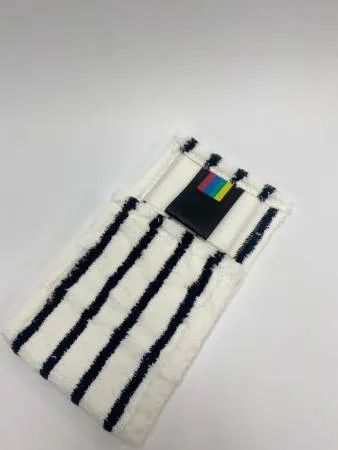 картинка МОП ACG плоский "Микрофибра" жесткий абразив 50 см., карман + ушки 