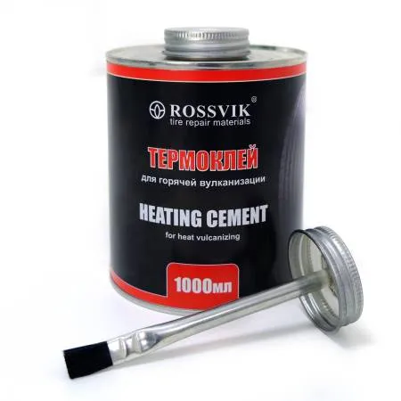 Термоклей 1000 мл/1000 г (Банка с кистью) Rossvik