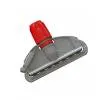 Зажим для мопа Кентукки, с пластиковым зажимом, серо- красный