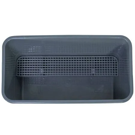 картинка Ведро для мойки на колесиках с прямой отжимной решеткой 25 л, AuTech 