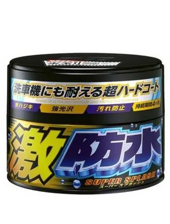 картинка Защитный полироль для кузова автомобилей тёмного цвета Water Block Wax Soft99, 300 гр. 00347 