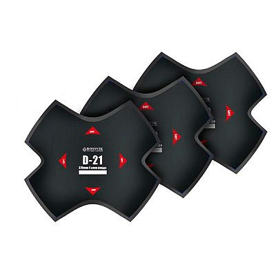 Пластырь диагональный D-21 (термо), 370 миллиметров, 4 слоя, 5 штук, Rossvik