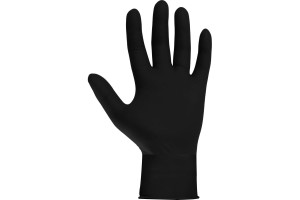 Перчатки нитриловые JSN черные XL  (уп 100 шт/50  пар) Jeta Safety