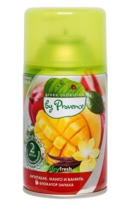 Освежитель воздуха by PROVENCE Антитабак, манго и ваниль (зап. блок) 250мл	