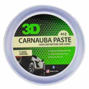 Воск карнаубы с усилением блеска и глубины цвета Carnauba Paste Wax Paste 0,33 л 3D