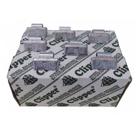 картинка Грузики для литых дисков балансировочные набивные 20 гр. 0320 Clipper 