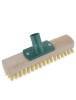 картинка Щетка скраббер ШРОБЕР деревянная для пола с коротким ворсом без рукоятки YORK 