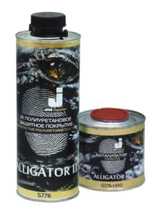 Покрытие 2К на полиуретановой основе для защиты поверхности автомобиля, Alligator II черное JETA SAFETY 5776