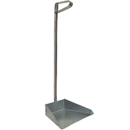 Совок металлический с вертикальной ручкой 1012370