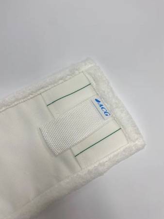 картинка МОП ACG плоский "Микрофибра" 50 см, карман+ушки, белый 