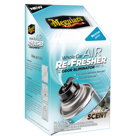 картинка Нейтрализатор запахов в салоне автомобиля Air Re-Fresher Mist "New Car", 74 мл, Meguiars