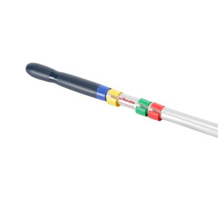 картинка Ручка алюминиевая с цветовой кодировкой 150 см для держателей и сгонов Vileda 