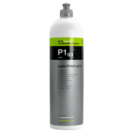 Полироль ручная с воском и оксидом алюминия анти царапин LACK-POLISH GRUN P1.03 1 л, KochChemie