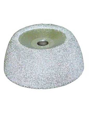 картинка Абразивная полусфера  90х40 мм, зерно 230, Rossvik RH-120 