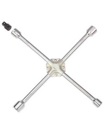 картинка Ключ баллонный крестообразный 17х19х21х22мм, 400 мм. King Tony 19911722 