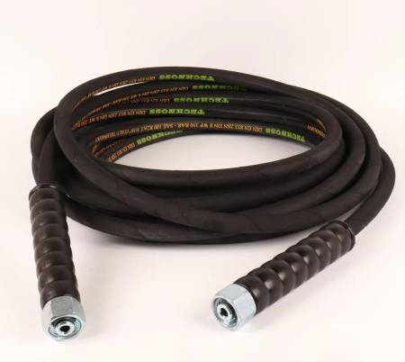 картинка Шланг для АВД 2-х оплеточный d-8мм 15 м с защитными ручками (металл) 