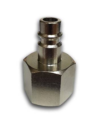 Штуцер-переходник, быстросъём, б/см (папа), резьба внутренняя 1/2", Clipper