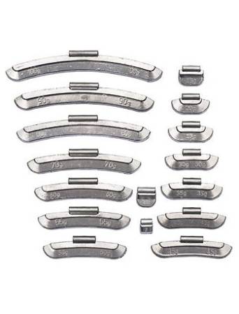 картинка Шиномонтажные набивные грузики для балансировки стальных дисков колёс 60 гр. 0260 Clipper 