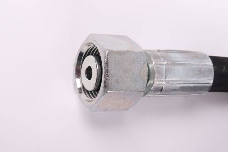 картинка Шланг для АВД 2х оплёточный, диаметр 8мм. длина 4м. металл 