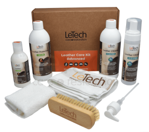 Набор для ухода за кожей (Leather Care Kit) ADVANCED, Le Tech