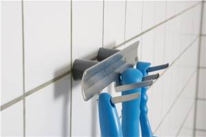 картинка Настенный держатель для инвентаря, 30,5x6,5x5,5 см, VIKAN