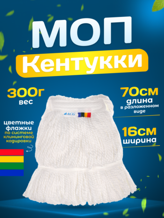 картинка МОП ACG Кентукки микрофибра петлевой прошитый 300 гр. 