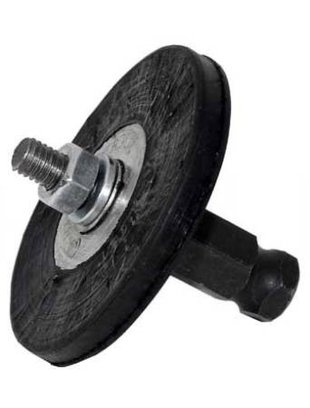 картинка Щётка обрезиненная  75х6 мм, с быстросъёмом, Rossvik BR.75.Q. 