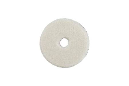 картинка полировальные Круг полировальный меховой (ворс 5 мм) "Doodle" Wool-Pad белый 80/15/80 ZviZZer из шерсти