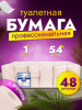 картинка Бумага туалетная ACG "Эконом" 1 сл., 54 м, макулатура, без перфорации, без амбалажа  (48 рул), 