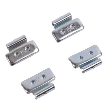 картинка 0215 FeD Груза набивные стальные для стальных дисков 15 г (уп. 100 шт), LUXOR 