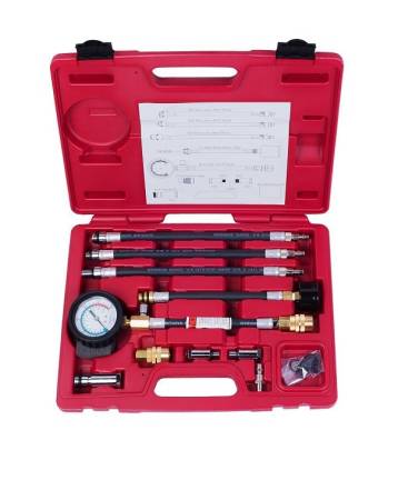 картинка Компрессометр бензиновый, 0-21 атм, кейс, 19 предметов МАСТАК 120-10019C 