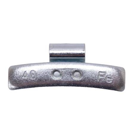 картинка 0340 FeD Груза набивные стальные для литых дисков 40 г (уп. 50 шт), LUXOR 